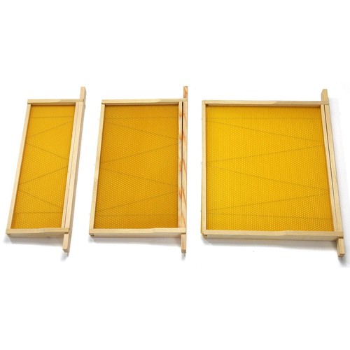National beehive wired - wired, wax